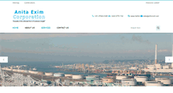 Desktop Screenshot of anita-exim.com